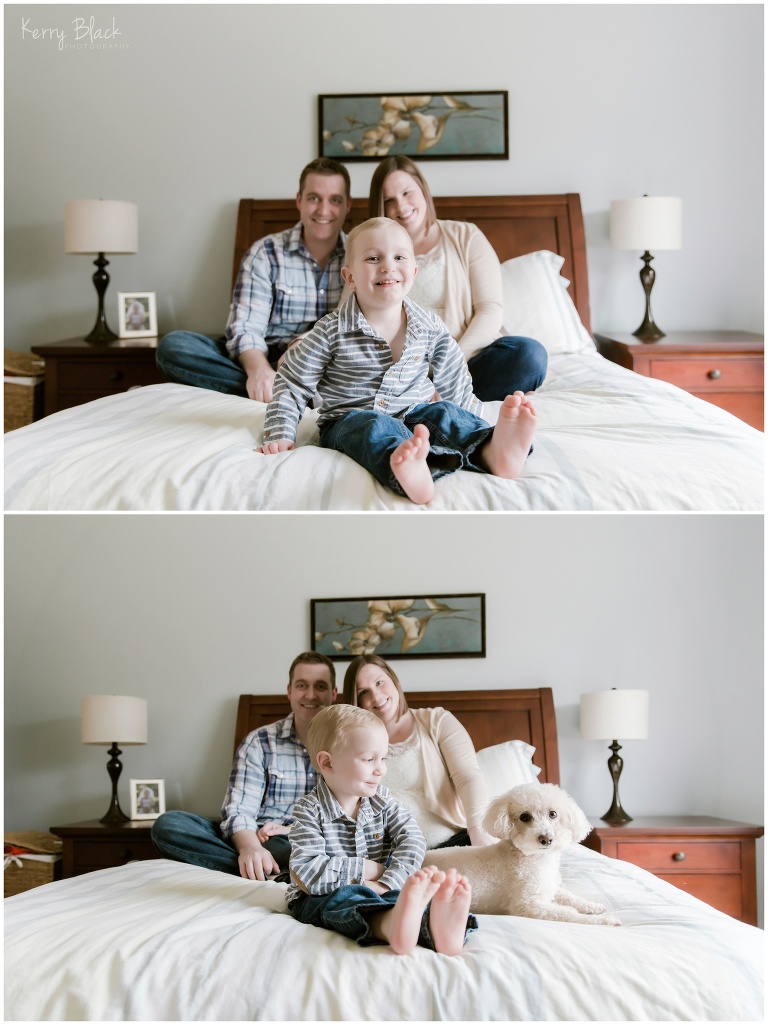 G Family In Home Lifestyle Maternity Session Kerry Black